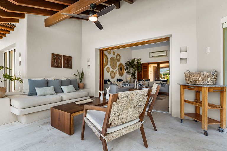 Casa frente al mar en Punta Mita